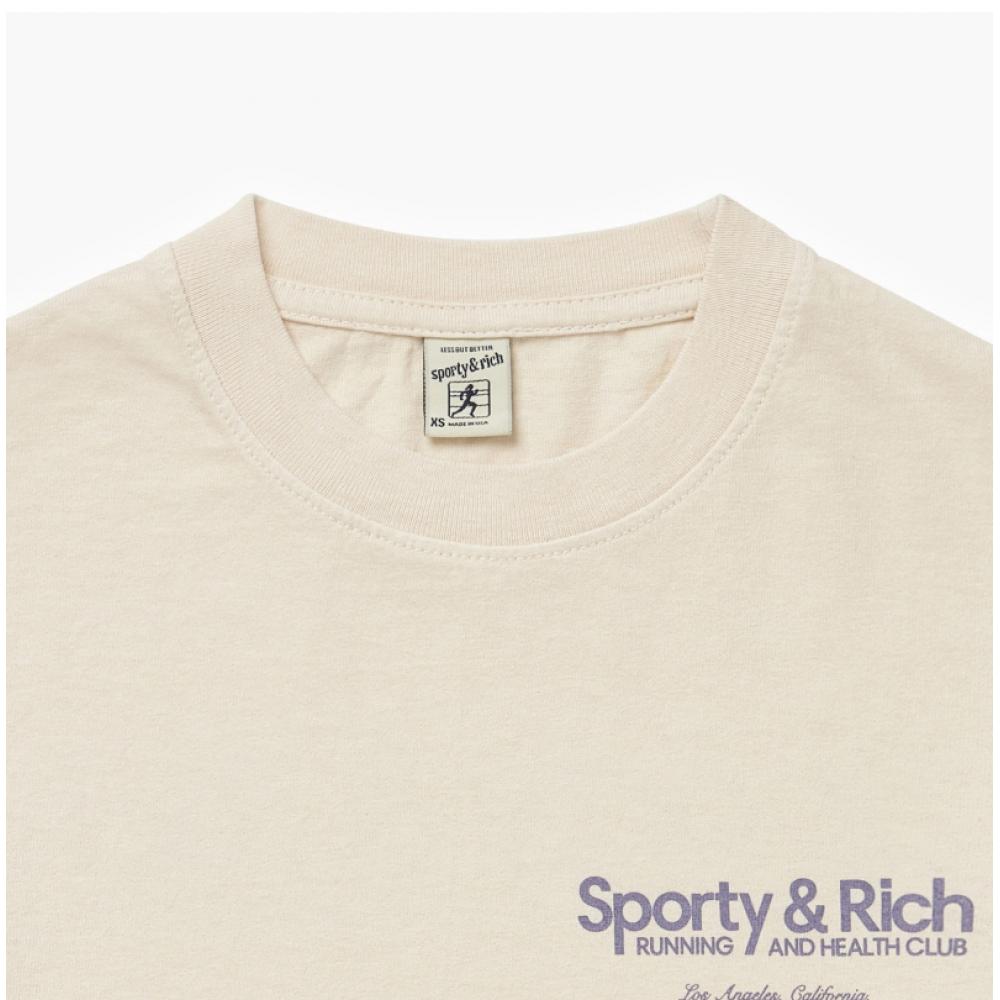 Sporty   Rich Ts854cr Club  Club  Common Short Sleeve Tee