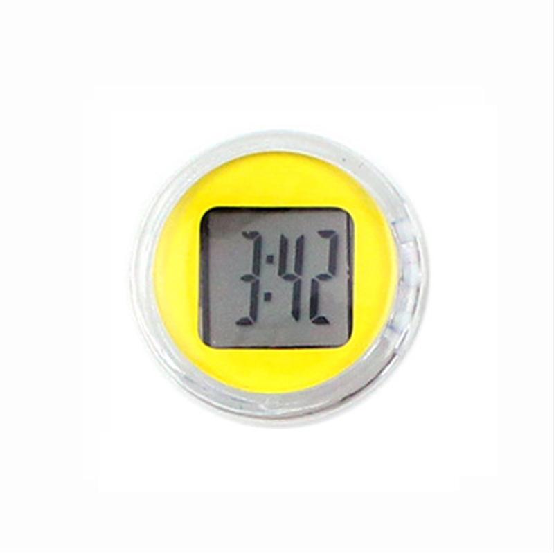 Mini montre de moto de précision étanche affichage numérique horloge montre moto décor montage automatique cadran horloge style moto