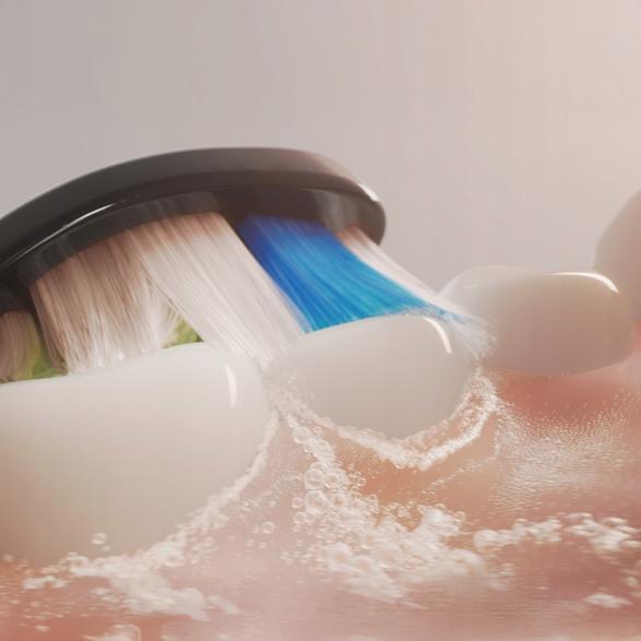 Końcówki do szczoteczki philips sonicare sonicare w2 optimal white hx6068/88 8 szt. czarny