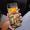 Boho Hippy Mushroom Sunrise Phone Case For Samsung Z Flip 7 6 5 4 3 Galaxy ZFlip7 ZFlip6 ZFlip5 ZFlip4 ZFlip3 5G Print Cover
