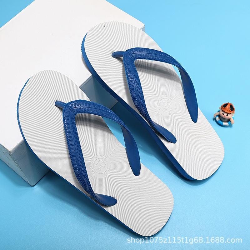 Fashion Couple Flip-flops New Comfort Flat Slipper Summer Casual Beach Slippers for Men Pinch Toe Sandals Fashion Slides Chanclas Hombre