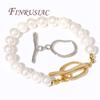 2/4Pcs OT Clasps Toggle Clasp For Jewelry 18K Real Gold Plated Bracelets Clasps Connector For DIY Jewelry Making Supplies