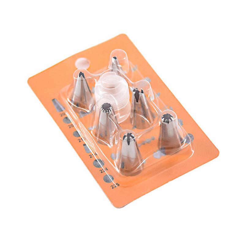 Набор - Кондитерский мешок и насадки для него 1pcs