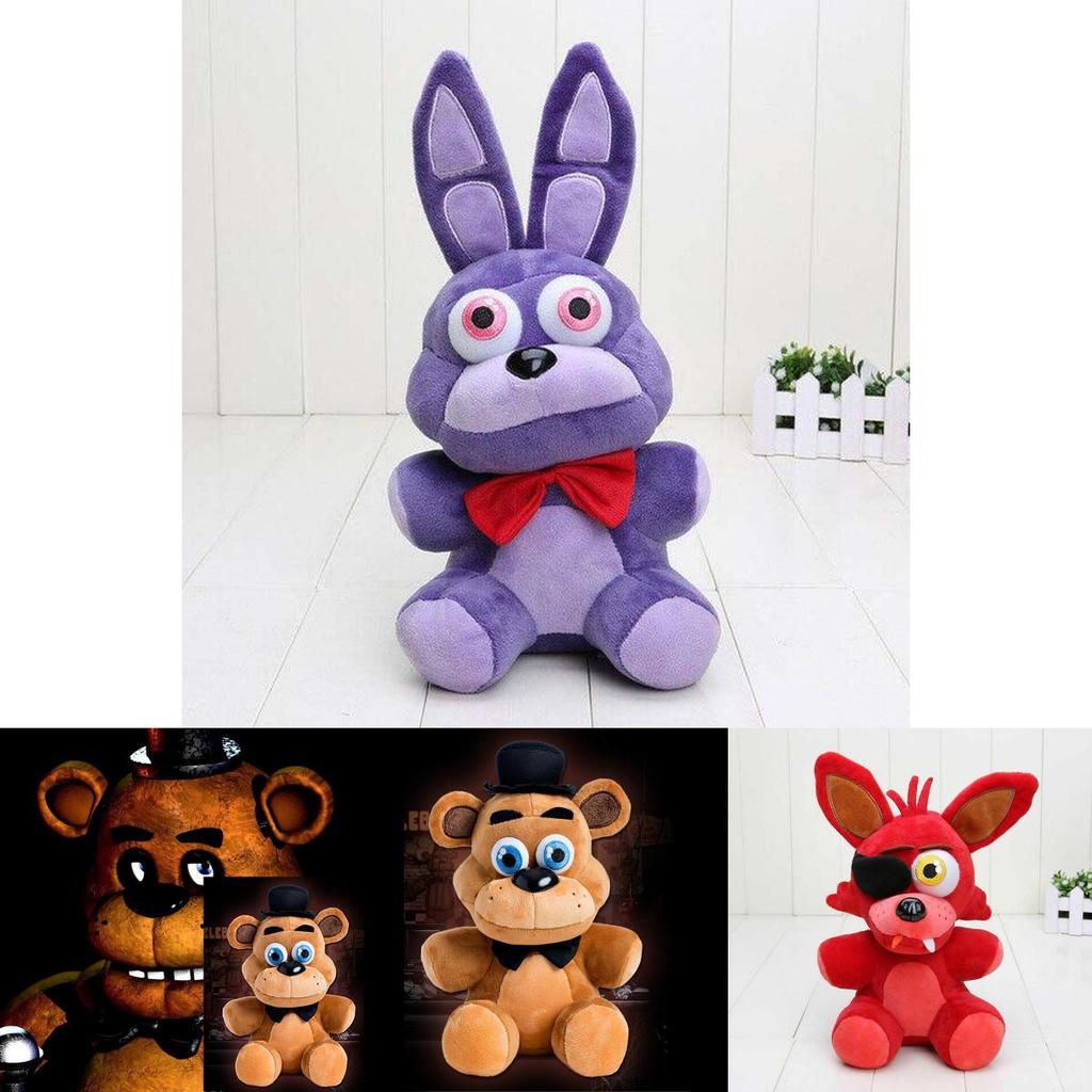 Charming Five Nights At Freddy's Plush Toy Bear Fox Bonnie Golden For Kids And Collectors