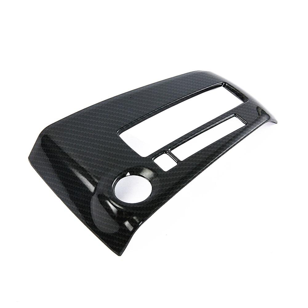 

Автомобильная крышка коробки передач из углеродного волокна, декоративная наклейка, рамка, аксессуары для салона автомобиля для Nissan Kicks 2016-2020 ABS