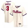 Philadelphia Phillies MLB Baseball Jersey Harper 3 Turner 7 City Edition Embroidered Short Sleeve Unisex Sport Tee