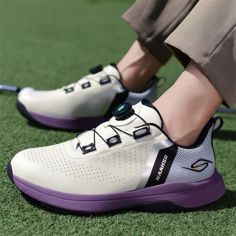 Comfortable Breathable Simple Casual Shoes Air-Cushioned Sole for Outdoor Cycling And Golfing