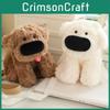 Dog Big Nosed Cute Soft Plush Toy Decoration Backpack Children Perfect Gift