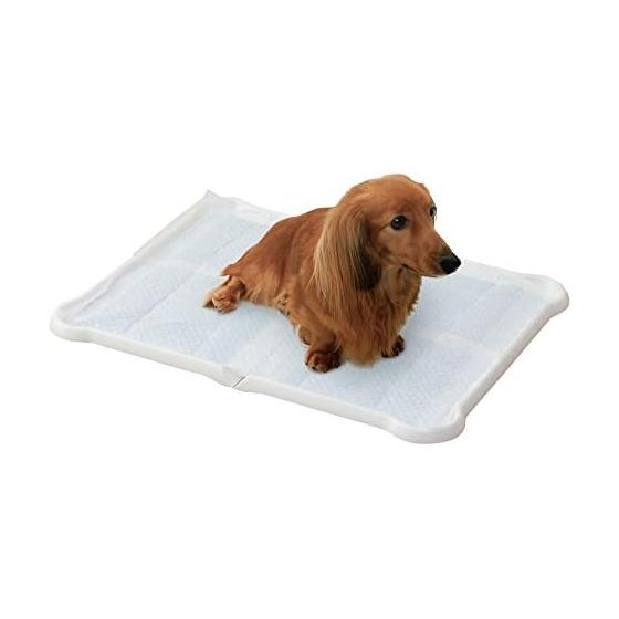 Iris Ohyama Dog Toilet Sheet Fitting Tray Wide White P-SPTW