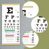 Educational Eye Chart Featuring Hand Pointer And Occluder for Adults Children