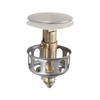 Sink Strainer Stainless Steel Sink Strainer Stopper Kitchen Movable Sink Basket Strainer Portable Drain Hole Filter Trap