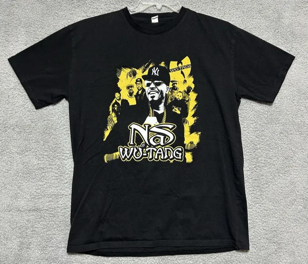 Unisex Short Sleeve Crew Neck Cotton T Shirt Kot Wu-Tang Clan S