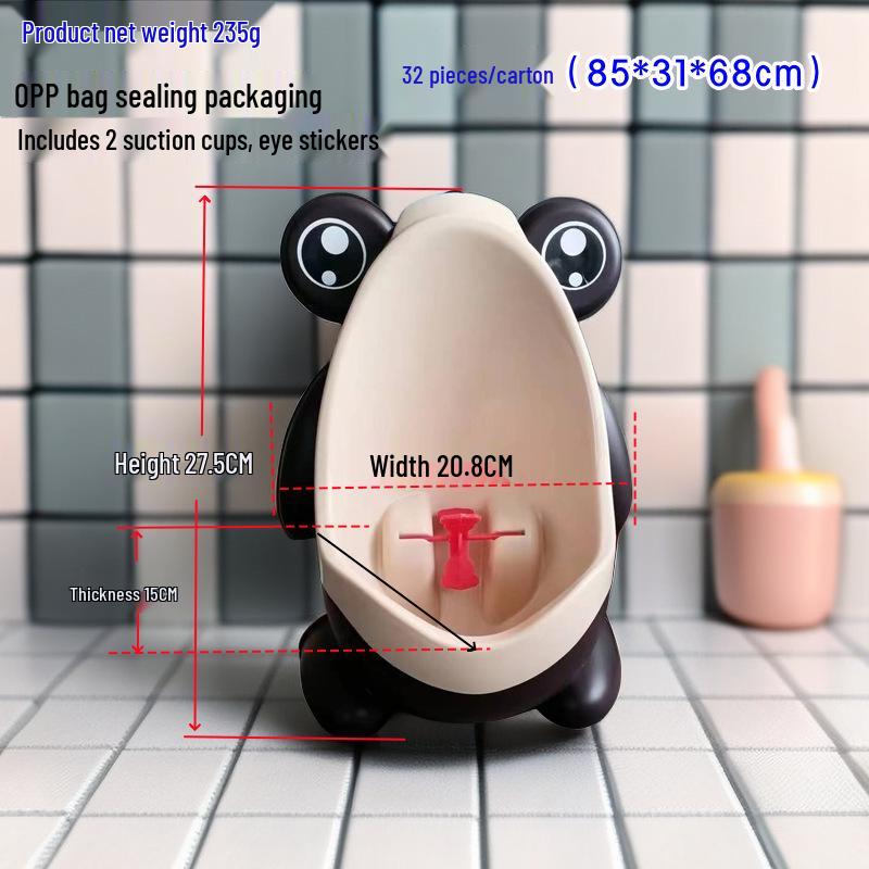 Wall-Mounted Frog Cartoon Potty: Mini Urinal for Baby Boys