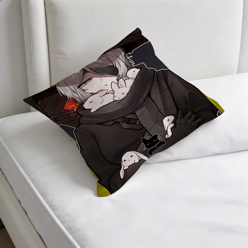 Hot Game LLimbus Company Square Pillow Case Soft Decorative Throw Pillow Cover for Home Sofa Bed