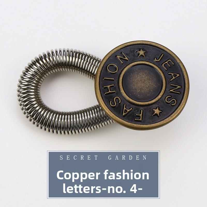 Jeans Waist-lengthening Button Detachable Button Waist-lengthening Without Sewing Adjustable Waist-lengthening Button