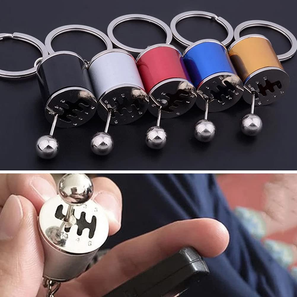 Shift Lever Key Chain Toy Mini Car Shift Knob Decompression Goods, Fingertip Toy, Car