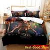 Personality Music DJ Rock Bedding Set Printed Bed Set With Pillowcase Bed Duvet Cover Single Double Queen Super King Size