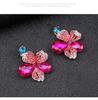 2022 Vibrant Floral European & American Light Luxury Necklace Set: Women's Gorgeous Bride Gem Clavicle Chain