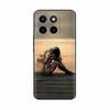 Pro Honor X6c Pouzdro Roztomilé TPU Silikonové Pouzdra na Telefon Pro Honor X6c Zadní Kryt HonorX6c X 6C Tištěná Květina Měkký Silikon Coque Fundas