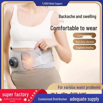 Electric Heating Massage Waist Belt - Warmth and Support for Abdomen