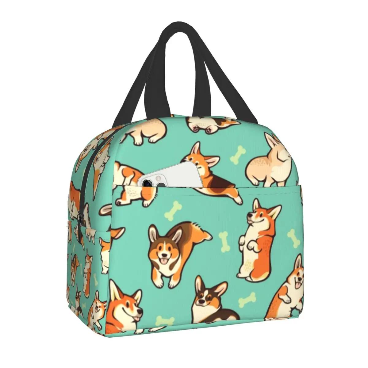 

Frenchie Французский бульдог Утепленные сумки для обеда для женщин, любителей собак, многоразовый охладитель, термоконтейнер для еды, школьный ланч-бокс 22x20x13CM серебряный