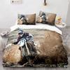 2024 Extreme Sport Off-Road Motorcycle Duvet Cover Set for Boys Bedroom Single Double Queen King Size Quilt Cover Pillowcase