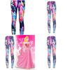 Stylish Cross-border Women's Nine-point Leggings With High Elasticity And 3d Print Design For A Perfect Fit
