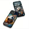 Für Motorola Moto G04 G13 G14 g45 G22 G23 G20 G32 G34 G35 G64 G82 G84 G53 G60 E14 E15 E13 Hülle Fußball Nr. 7 Fußballnummer Nr. 7