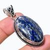 Sodalite Gemstone Handmade 925 Sterling Silver Jewelry Pendant 2.09" Y9g18