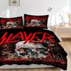 Slayer South Heaven Nadruk 3-częściowy Komplet Pościeli Poszewka na Kołdrę z 2 Poszewkami na Poduszki Domowy Prezent Urodzinowy
