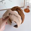 Fashion Women's And Girls Headbands Solid Twill Cloth Knotted Hairbands for Ladies Hair Hoop Accessories