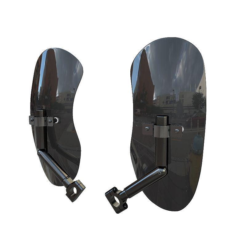 Suzuki DL250 Motorcycle Accessories: Butterfly Bumper, Knee Pads, Windshield, Mudguards