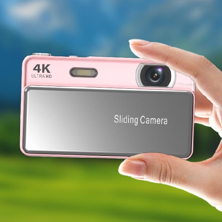 ABS Sliding Digital Camera with 16X Opticals Zooms And Crystals Clear 4K Footages For Capturing Memorys