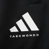 adidas Taekwondo Bisiklet Yaka Nefes Alabilen Kısa Kollu Tişört Çizgili Moda Uzun Pantolon Günlük Spor Takım Elbise ADICLTSPSTK-BGY+TR30P1T-BW