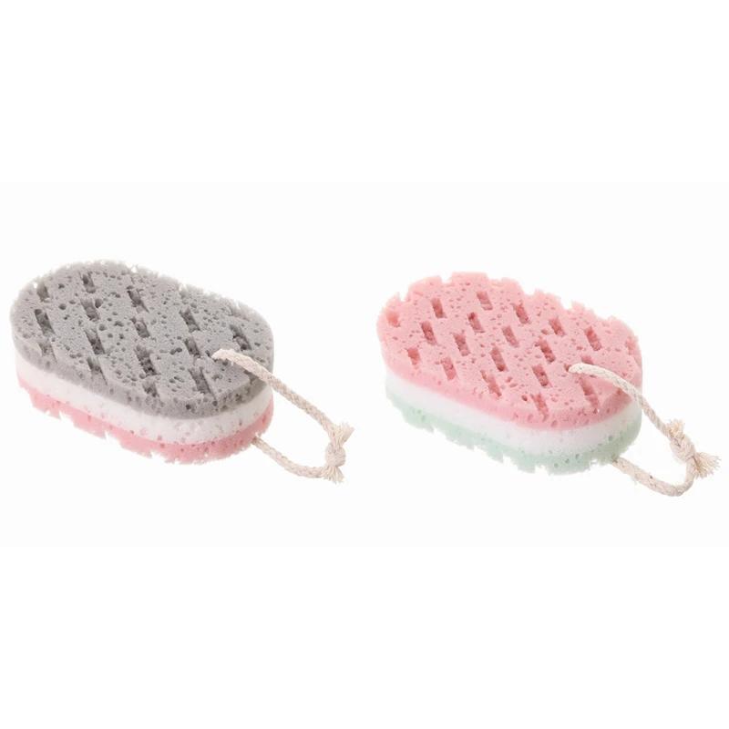 Body Scrubber Bath Body Exfoliante Sponge Exfoliating Massager Scrub Sponge Shower Brush Skin Cleaner Dead Skin Remover Tool