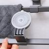 Wall Mounted Bathroom Hanging Rod Punch-free Slipper Storage Shelf New Towel Rack