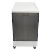 Large Capacity Clothes Basket, Rolling Laundry Basket, Collapsible Laundry Basket Injection-molded HIPS and PP for Families