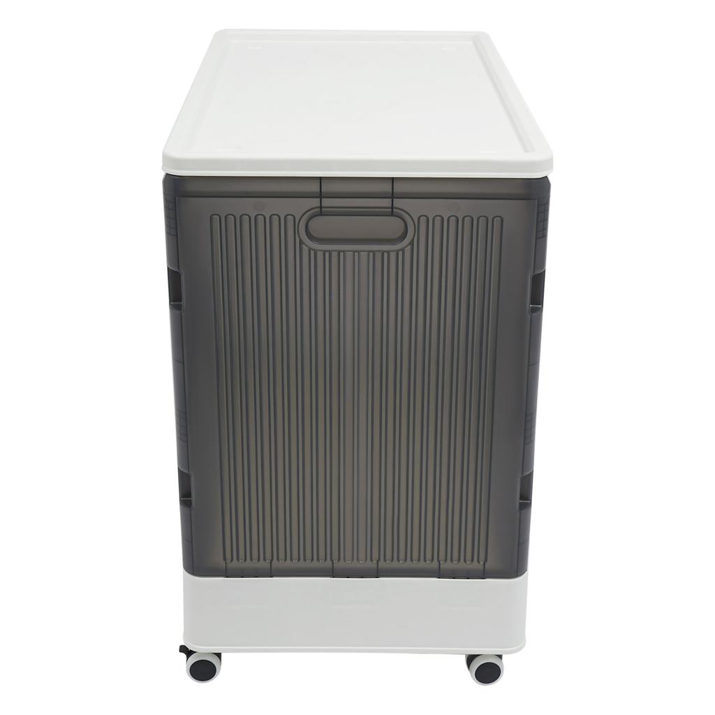 Large Capacity Clothes Basket, Rolling Laundry Basket, Collapsible Laundry Basket Injection-molded HIPS and PP for Families