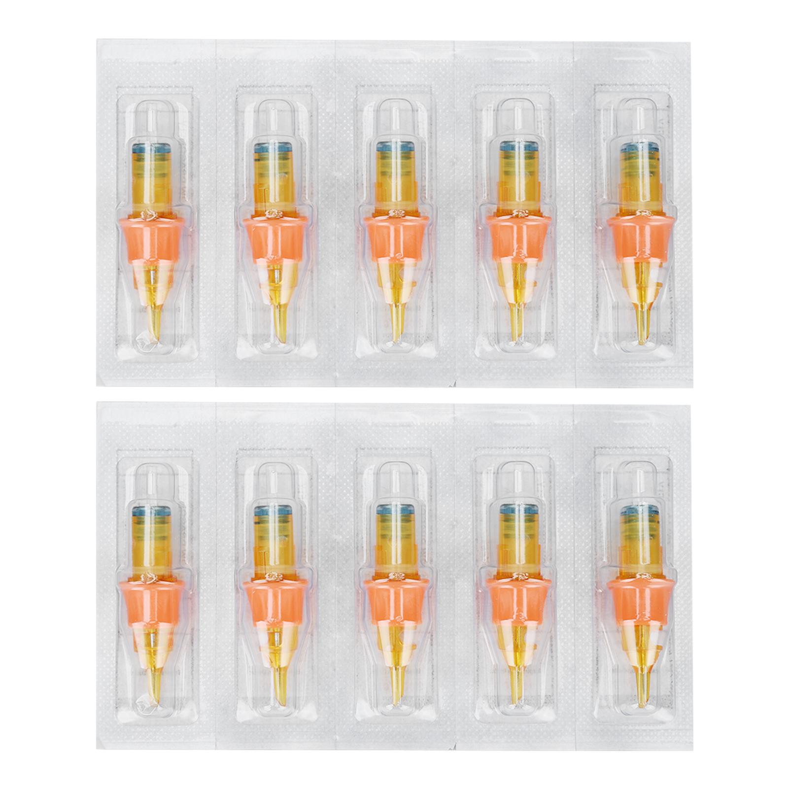 

Иглы для картриджей для татуировок Круглая подкладка Силиконовая обертка Большое хранилище чернил Быстрое окрашивание Аксессуар для татуировок 9RL