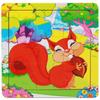 Rompecabezas de Madera para Niños Juguete Patrón de Dibujos Animados para Bebés Juguete Educativo Temprano
