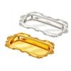 Multifunctional Iron Tray For Coffee Table Centerpieces Dessert Platter Snacks Plate Kitchen Counter Decoration