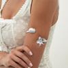 Punk Stil Geometrischer Seestern Verstellbare Öffnung Armreif Für Frauen Mode Metall Armschmuck