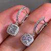 Sanjie Zircon Micro-Inlaid All-Match European & American Earrings