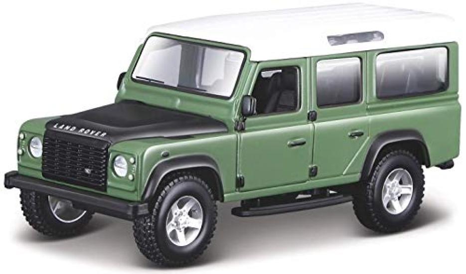 

Bburago Land Rover Scale Defender 110 Station Wagon 1995 Model Car 1/32 (Green)