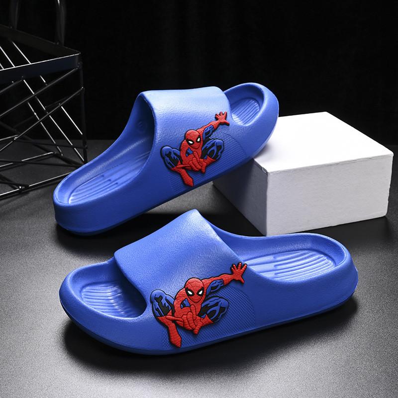 Jungen Bequeme Spider-Man Themen Indoor Rutschfeste Weiche Sohle Slipper Sandalen für Sommer