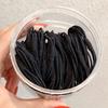 Women's Colorful Hairband Elastic Band 20 Pieces Korean High Elasticity Durable Hair Ring Simple Elegant Rope Hair Decoration