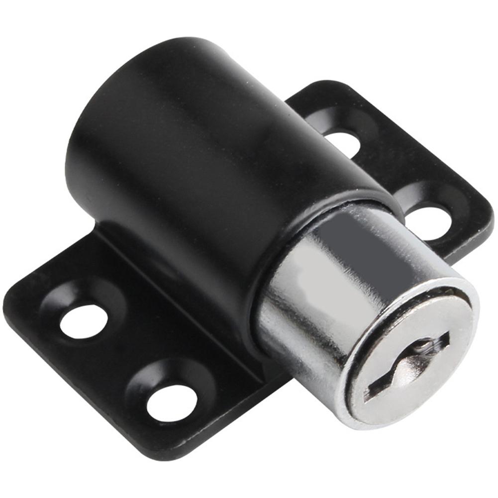 Door Lock Lock Aluminum Alloy Antitheft Baby Child Safety Lock With Key