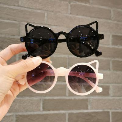 2021 Kinder-Mode Katzenohren-Sonnenbrille - Niedliche Dekorative Kinderbrille