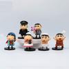 Niedliche Anime Crayon Shin-chan PVC Actionfigur Modell Auto Dekoration 8,5 cm