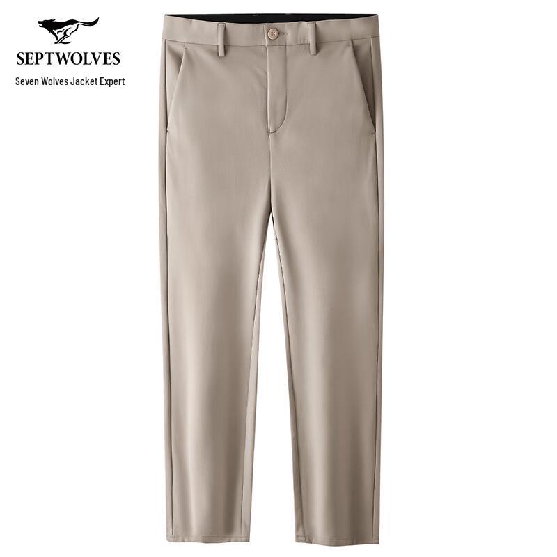 

Septwolves Men s Plush Lined Business Casual Trousers 32 A